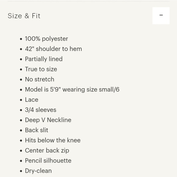 DRESS THE POPULATION Mia Black Lace Dress Flutter Sleeve SZ S NWT - Picture 10 of 10